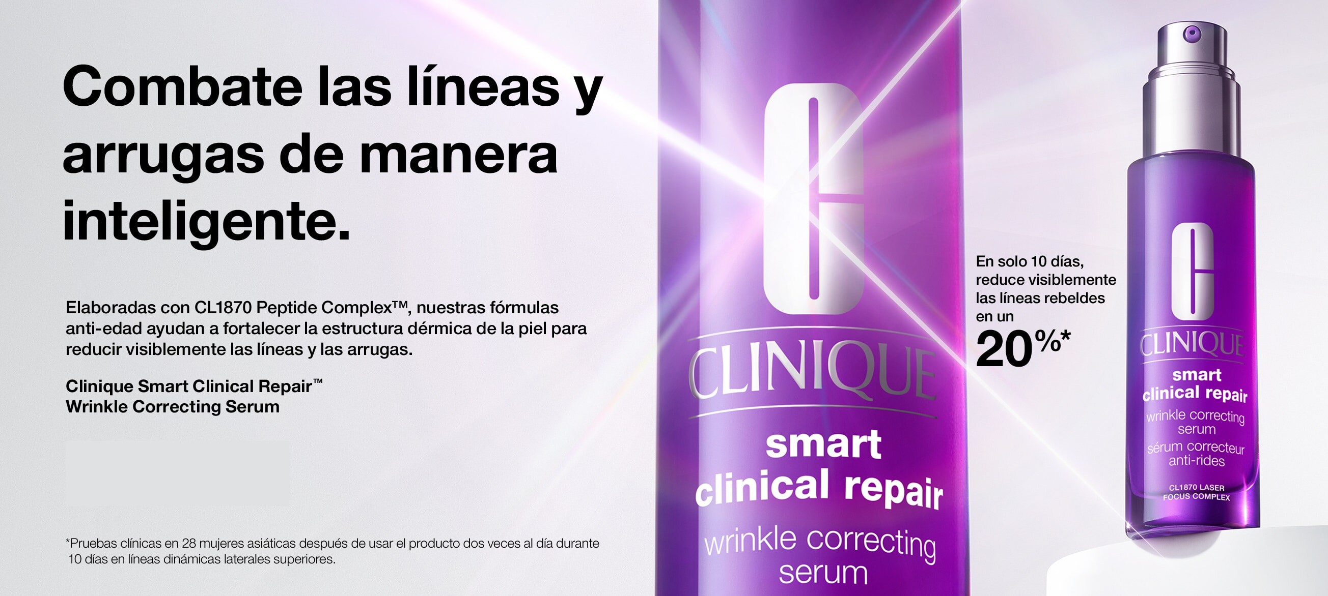 Combate las lineas y arrugas de manera inteligente