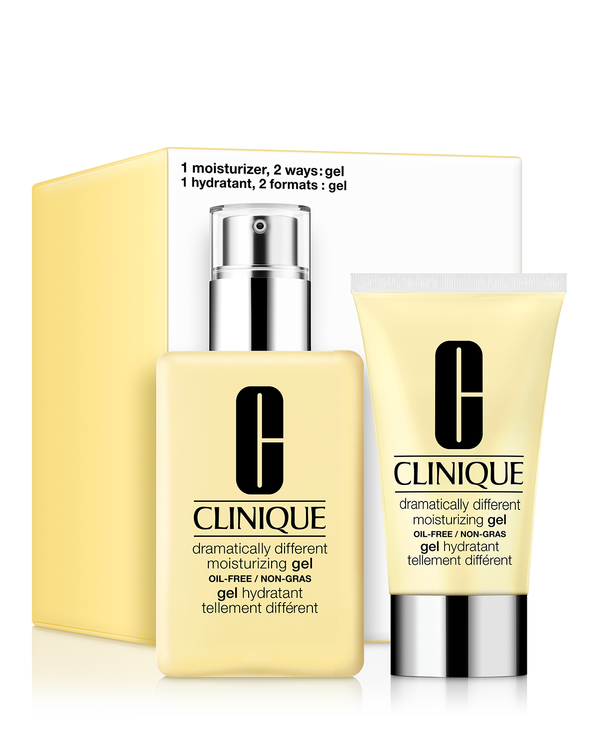 Set Duo Dramatically Different Moisturizing Lotion Oil-Free Gel
