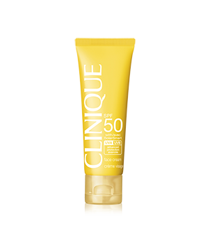 Clinique Sun Broad Spectrum SPF 50 Sunscreen Face Cream <p style="color:red; font-weight:bold;">40% OFF</p>