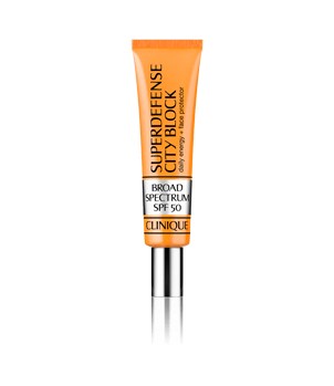 Protector Solar Superdefense City Block SPF 50 Daily Energy + Face Protector