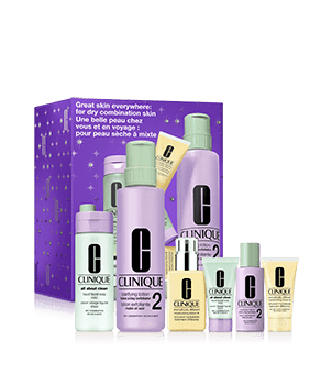 Set Clinique 3 Pasos Piel 2: Mixta-Seca