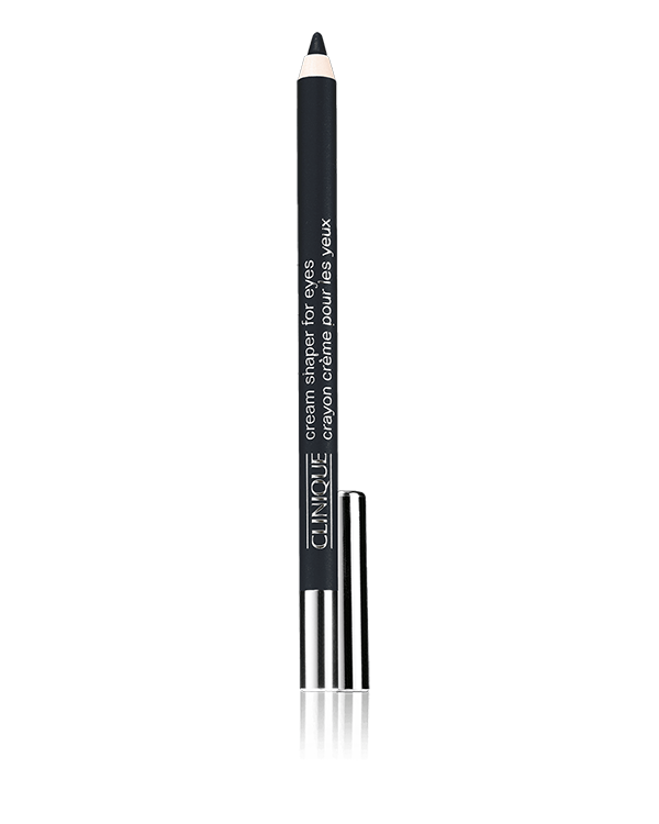 Cream Shaper For Eyes, Lápiz cremoso define con un toque de brillo . Color intenso, de larga duración. Probado Oftalmológicamente.