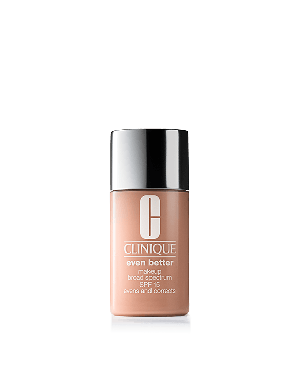 Base de Maquillaje Even Better Makeup SPF 15, Base de maquillaje desarrollada por dermatólogos que visiblemente reduce las manchas obscuras en 12 semanas.