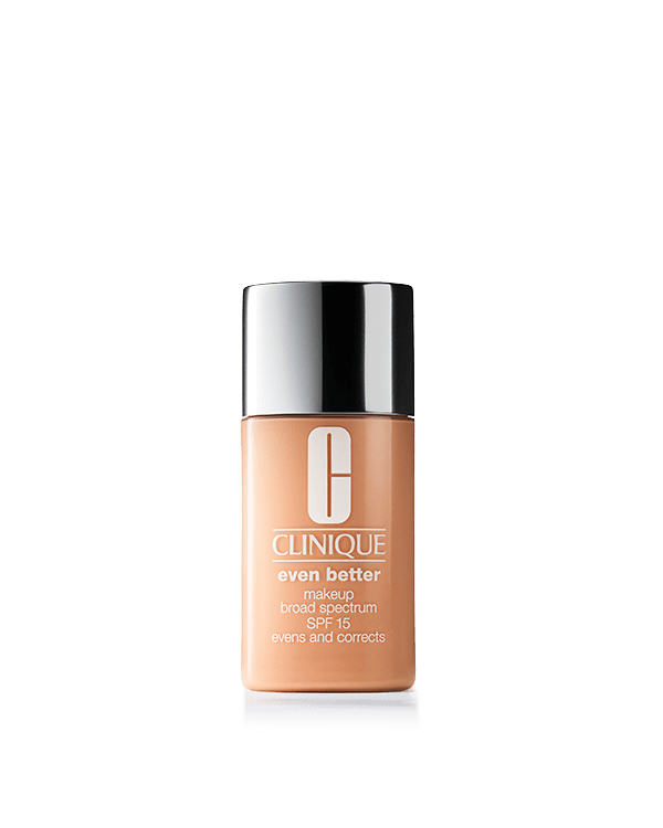 Base de Maquillaje Even Better Makeup SPF 15, Base de maquillaje desarrollada por dermatólogos que visiblemente reduce las manchas obscuras en 12 semanas.