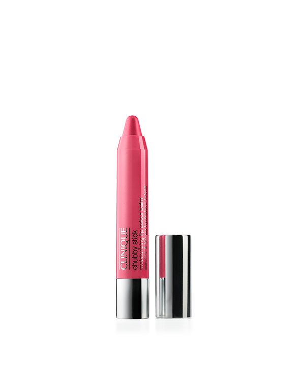 Chubby Stick Moisturizing Lip Colour Balm, No necesita espejo para aplicarse. Una brillante gama de tonos a prueba de errores para mezclar y combinar entre sí.