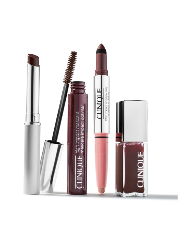 Set Black Honey Glam, Un set completo para labios, mejillas y ojos que celebra el tono más icónico de Clinique: Black Honey. Ideal para lograr un look sofisticado, natural y con un toque atrevido.
