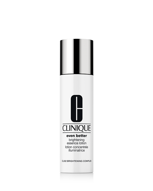 Even Better Brightening Essence Lotion, Nuestra primera loción antimanchas con el Complejo CL-302 iluminador que hidrata profundamente y exfolia suavemente para una lograr una piel más luminosa.