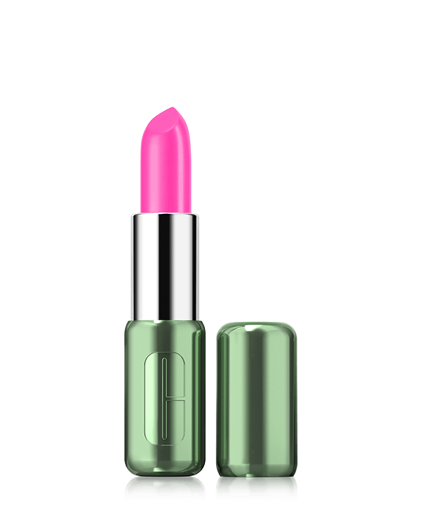 Pop™ Longwear Lipstick, Color de labios duradero y agradable, en 3 acabados: satinado, mate y brillante.
