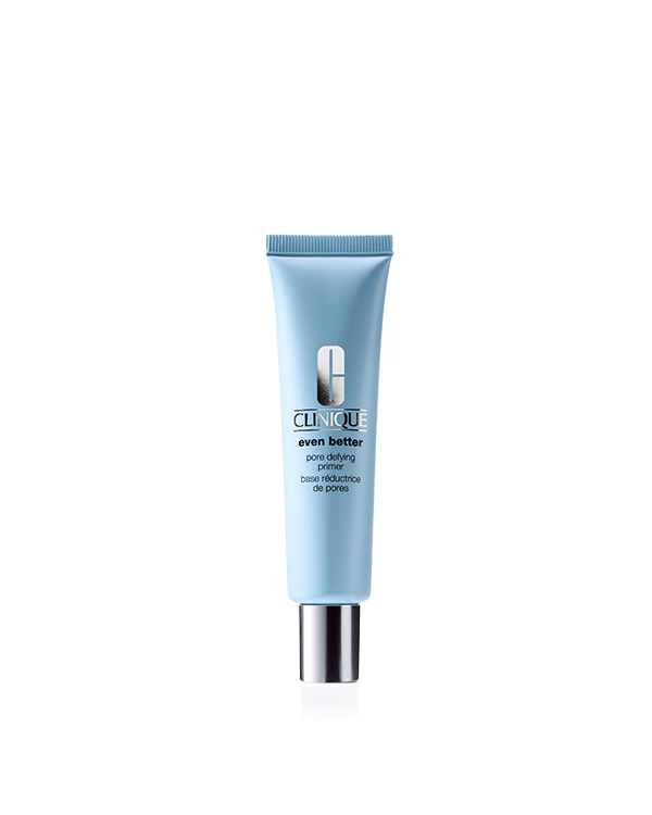 Even Better Pore Defying Primer, Difumina los poros, reduce la grasa, hidrata y fija el maquillaje.
