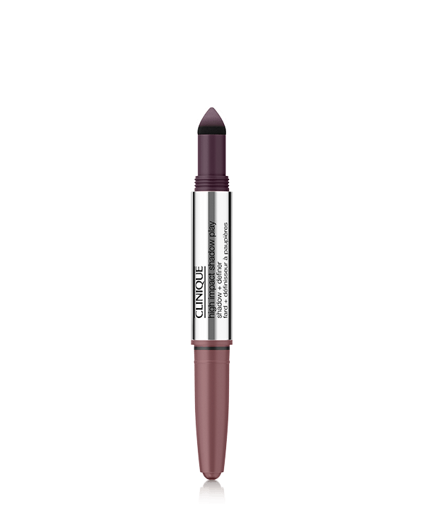 Sombra de ojos High Impact Shadow Play™ Shadow + Definer, Sombra de ojos de doble punta, con dos tonos y acabados complementarios en uno.