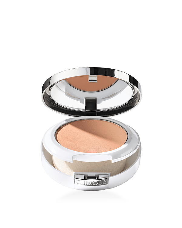 Beyond Perfecting Powder Base + Corrector, Base en polvo y corrector en un compacto conveniente.