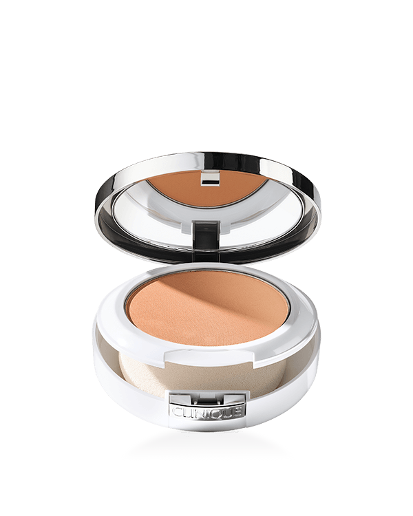 Beyond Perfecting Powder Base + Corrector, Base en polvo y corrector en un compacto conveniente.